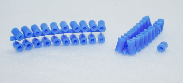 Abstandröllchen aus Plastik